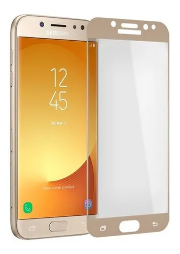 Película 3D Samsung Galaxy J7 Pro (Dourado)