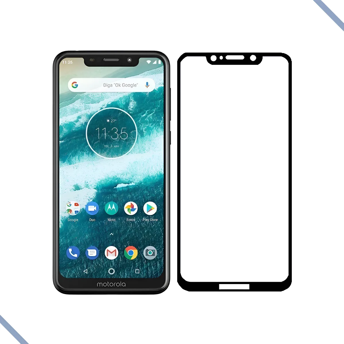 Película 3D Motorola Moto One